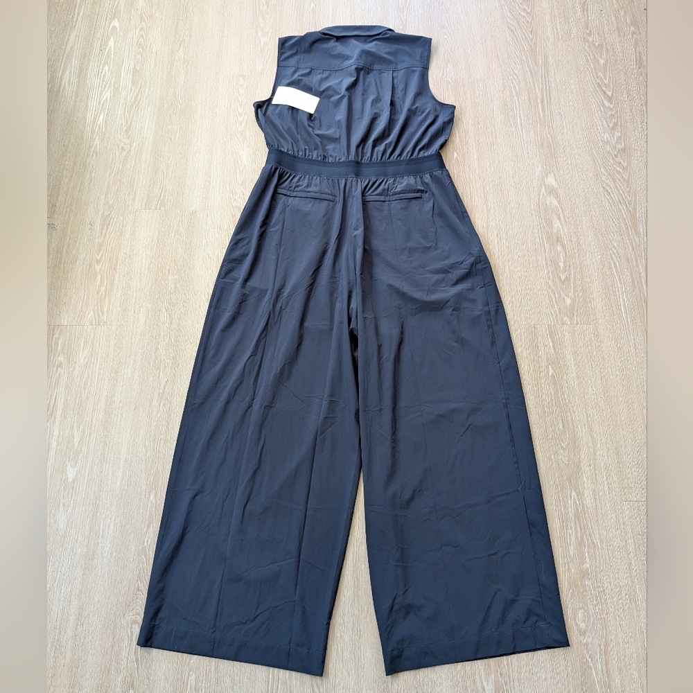 Athleta Jumpsuit Women's 16 Brooklyn Heights Wide Leg NWT - Picture 7 of 11